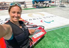 Pilar Lamadrid ya se entrena en el campo de regatas de los Juegos de París 2024