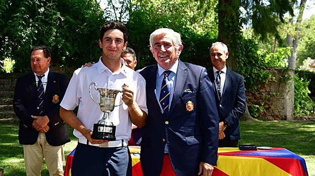 Irrumpe el sobrino de Chema Olazábal, ganador del campeonato de España amateur