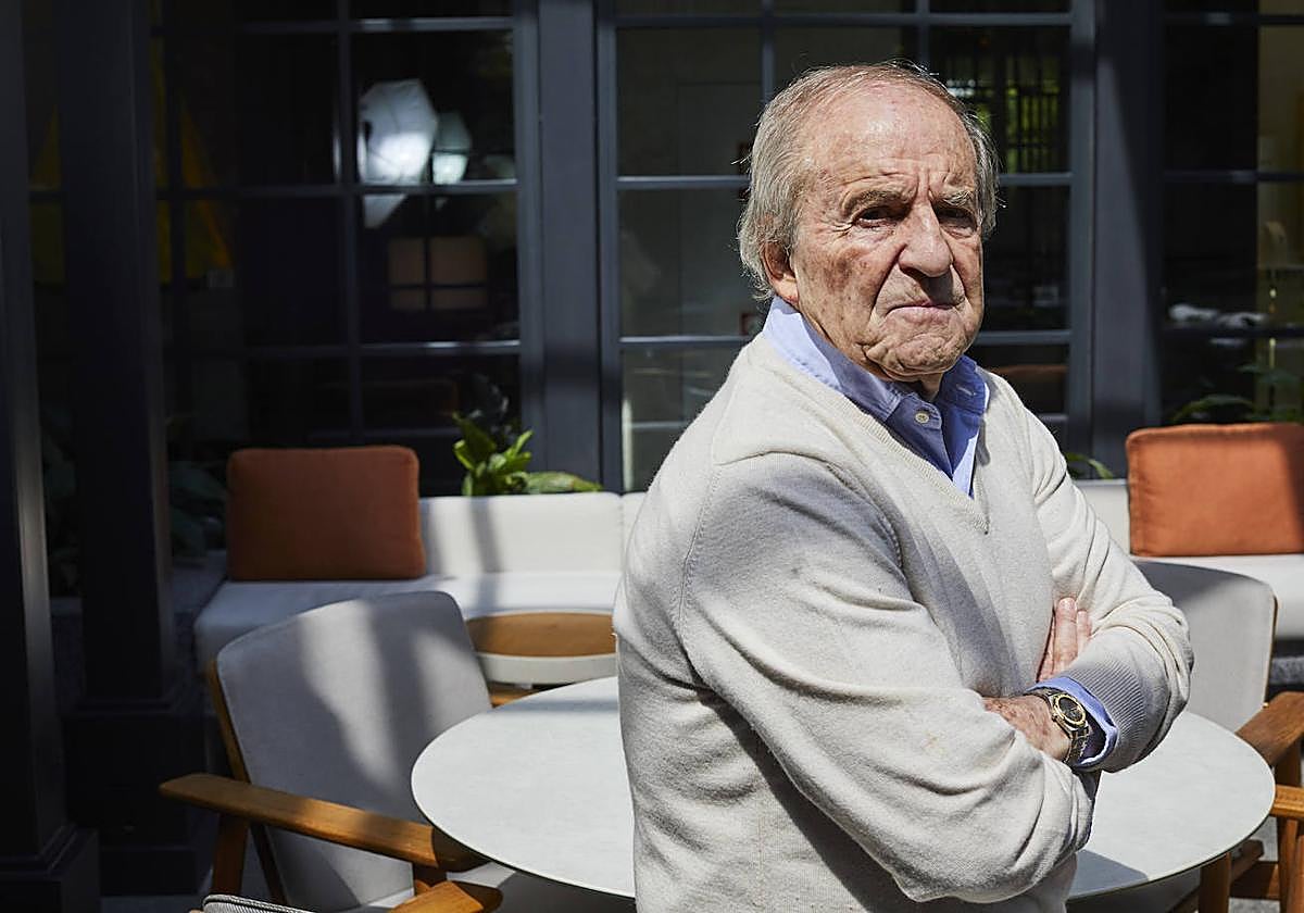 José María García, durante una entrevista con ABC