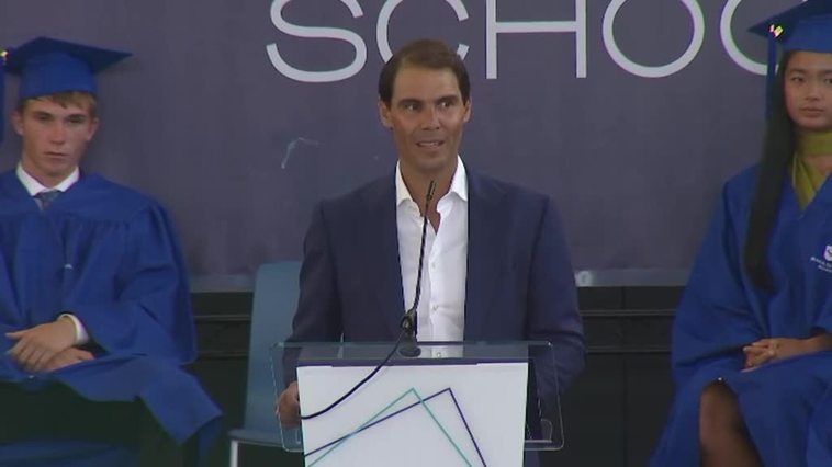 Nadal: "Quiero felicitar a Novak por lograr algo que no se había conseguido nunca en el tenis masculino"