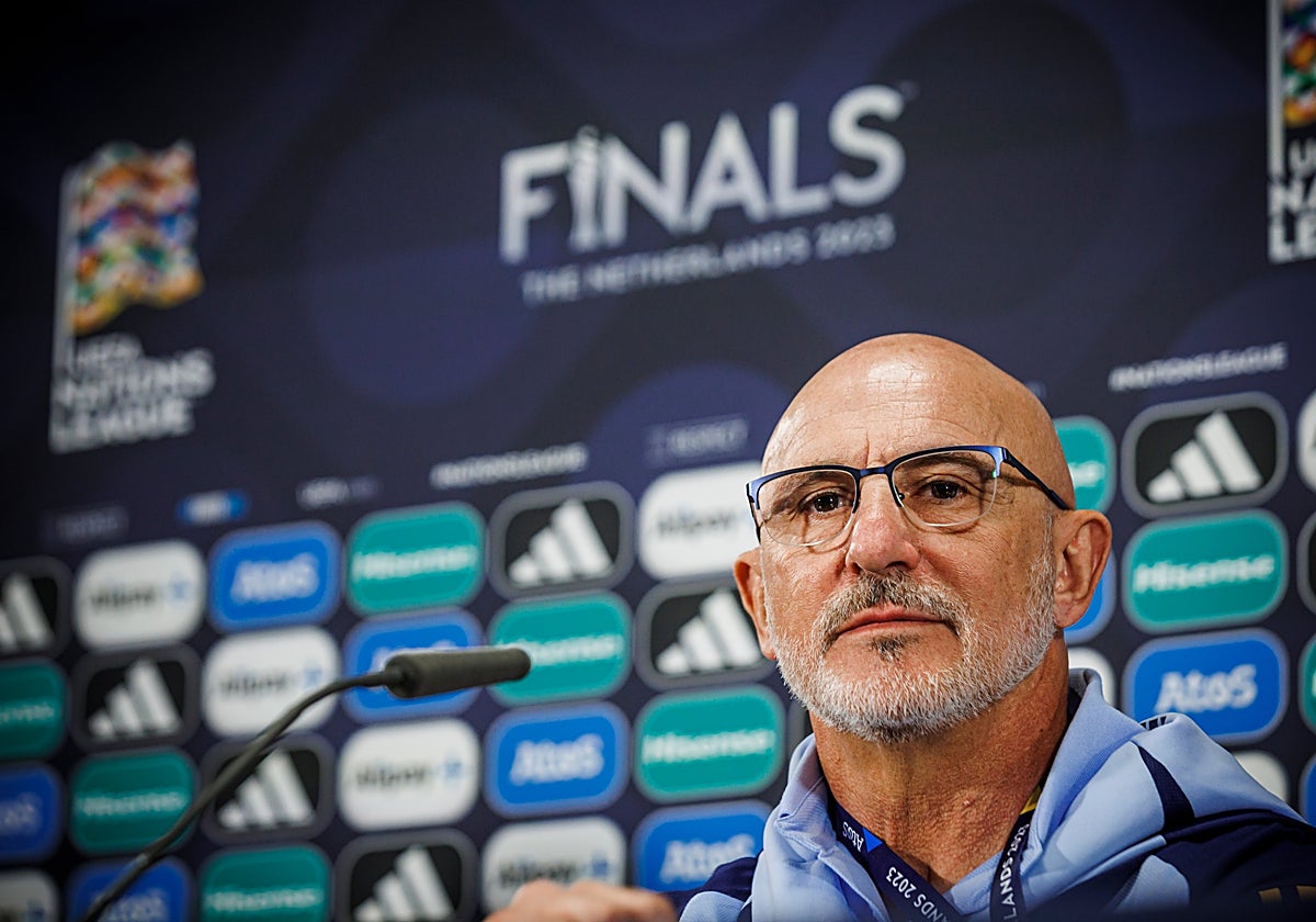 Luis de la Fuente, seleccionador nacional