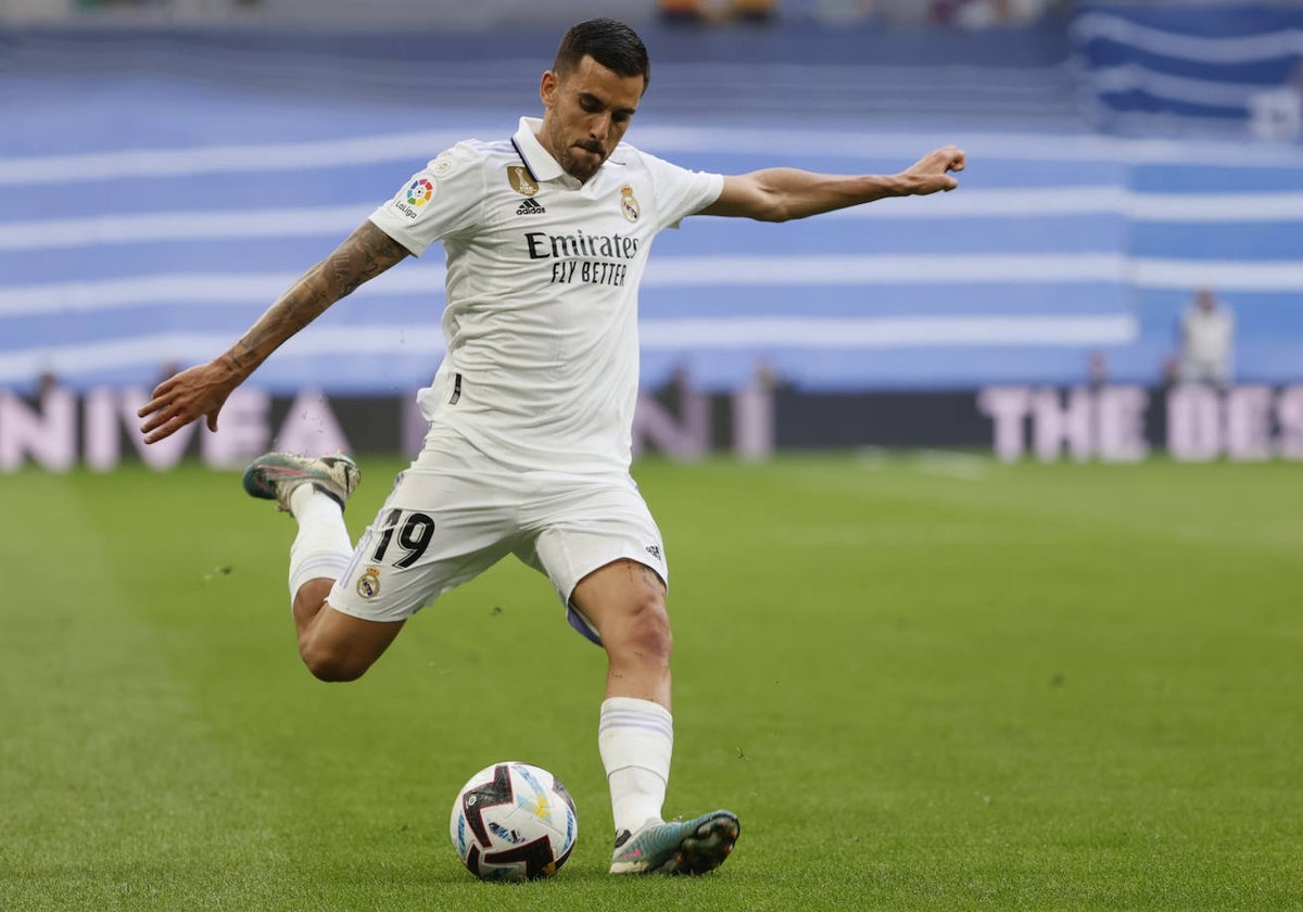 Ceballos, durante la última jornada liguera