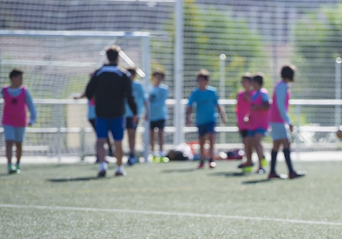 Imagen de archivo de un equipo de categorías inferiores