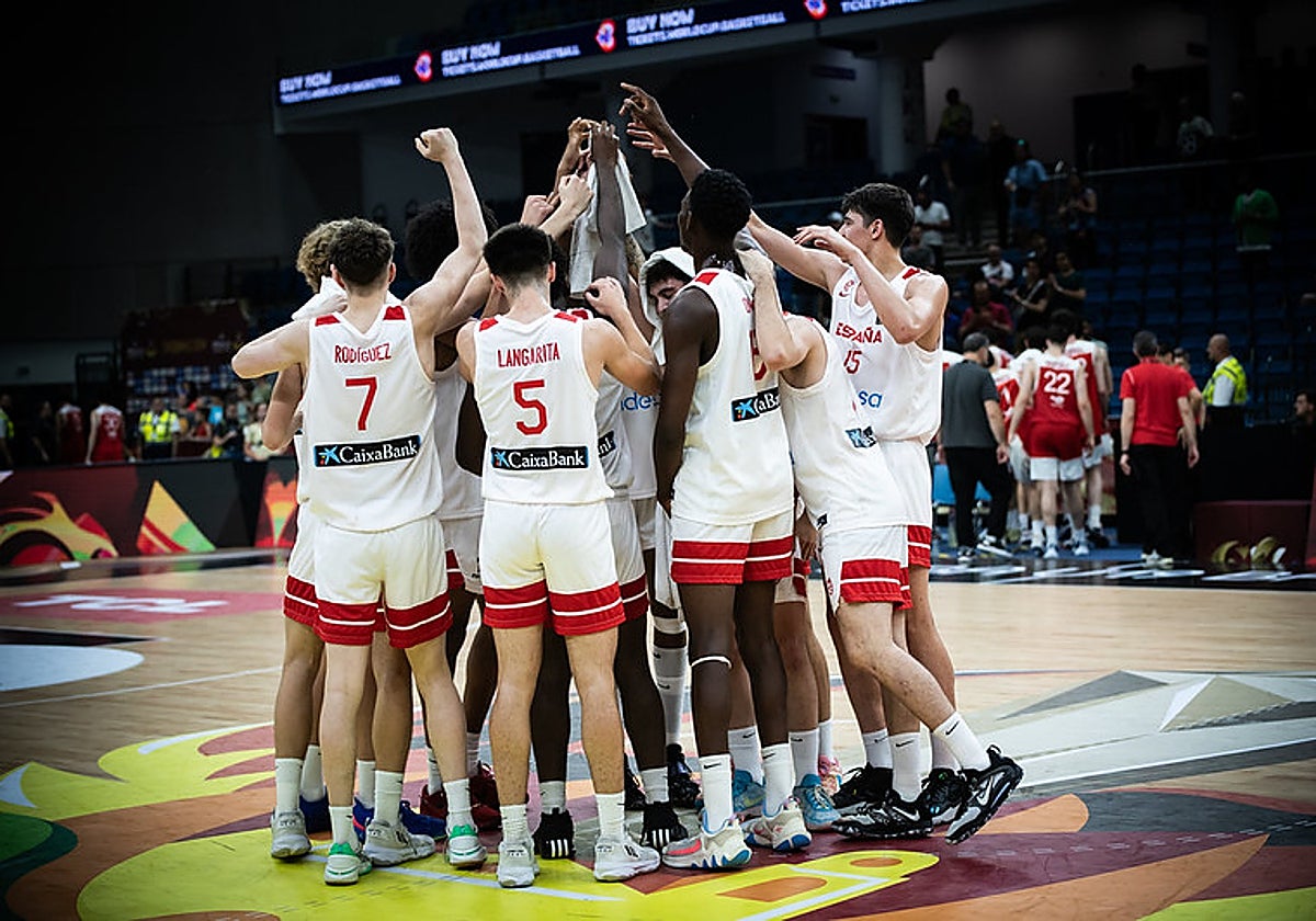 La selección española de baloncesto, campeona del mundo sub-19