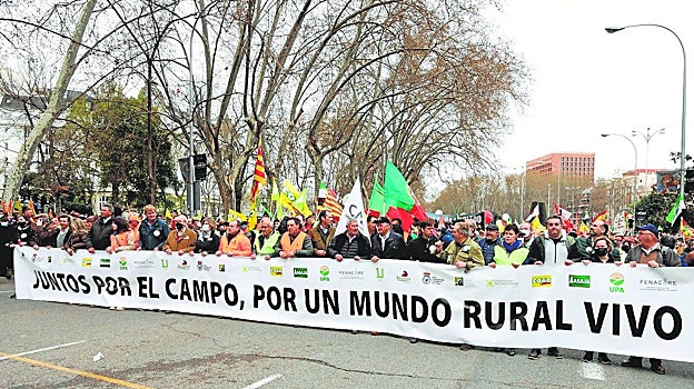 Movilización del 20 de marzo de 2022 en Madrid, una de las más multitudinarias