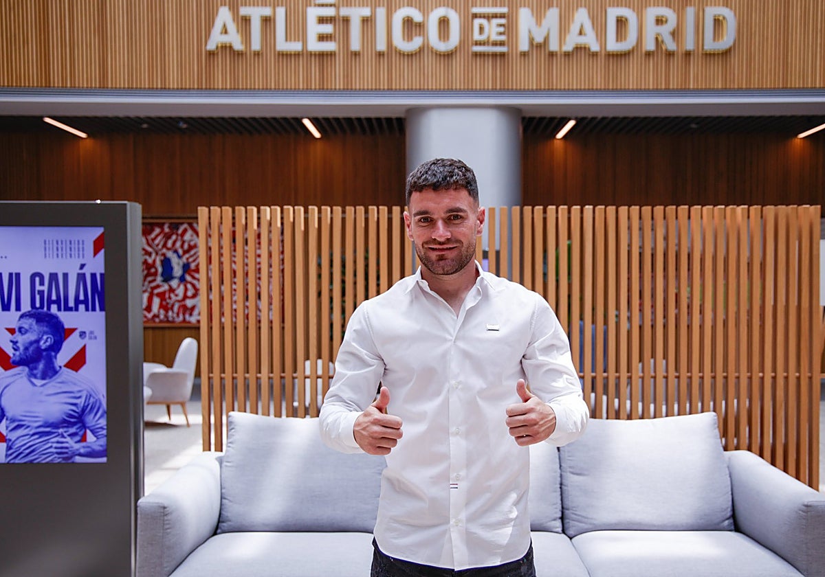 javi Galán, nuevo jugador del Atlético de Madrid