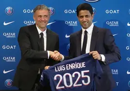 Al-Khelaïfi ficha a Luis Enrique, la nueva estrella del PSG