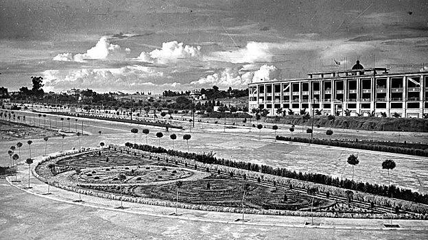 La construcción del Bernabéu, en 1947