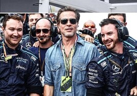 Hollywood desembarca en la F1: Brad Pitt rueda una película en Silverstone