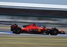 Carlos Sainz, segundo, levanta los ánimos en Ferrari