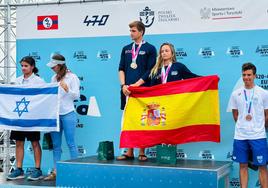 Jaime Wizner y Neus Ballester, campeones de Europa sub 21 de 470