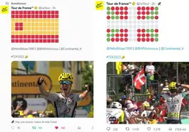 El Tour la lía en Twitter tras cambiar la bandera de España por la vasca para celebrar la victoria de Pello Bilbao