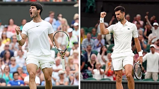 Estadísticas del Alcaraz - Djokovic | Final de Wimbledon
