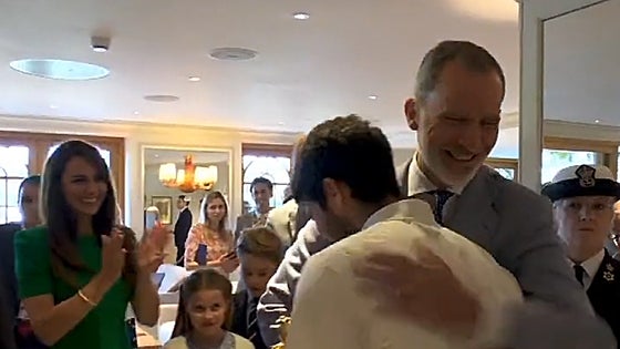 Las palabras del Rey Felipe VI a Alcaraz tras ganar Wimbledon: «No sé si eres consciente de lo que has hecho»