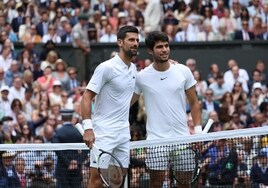 Las mejores imágenes de la final de Wimbledon entre Djokovic y Alcaraz