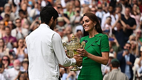 Fotogalería: los famosos que han asistido a la final de Wimbledon