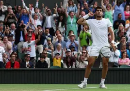 Las tres imágenes que Carlos Alcaraz nunca olvidará de su primer título en Wimbledon