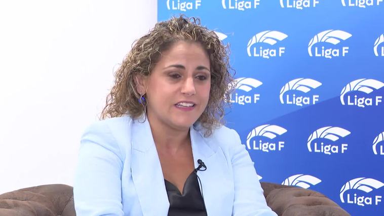 La presidenta de la Liga de Fútbol Femenino dice que esta es su "proyecto de vida"