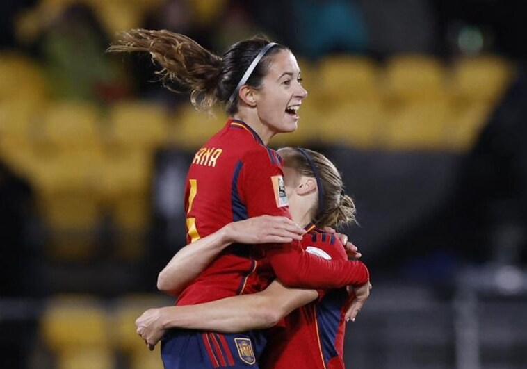 Aitana, tras marcar el segundo gol del partido ante Costa Rica