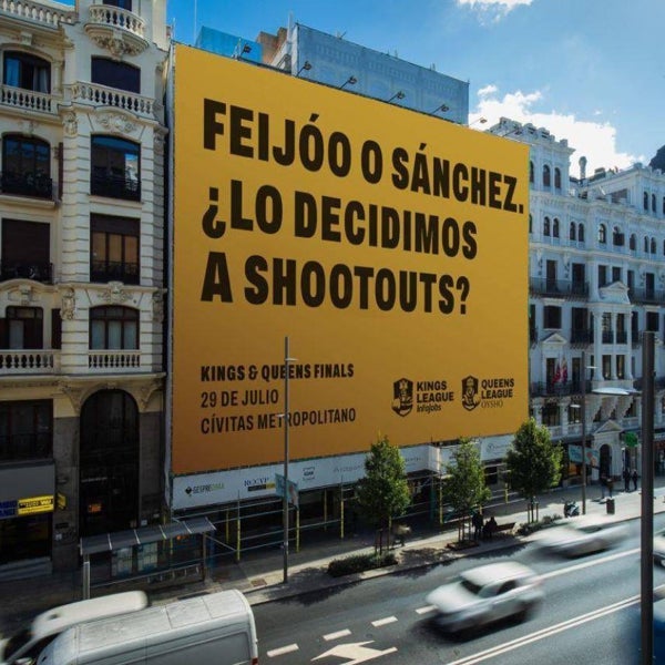 «Feijóo o Sánchez. ¿Lo decidimos a shootous?»: Piqué aprovecha el 23J para para promocionar la final de la Kings League