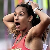 María Vicente estalla tras la chapuza en el Campeonato de España de atletismo: «Ya llevo otra cagada de los jueces, te mina la moral»