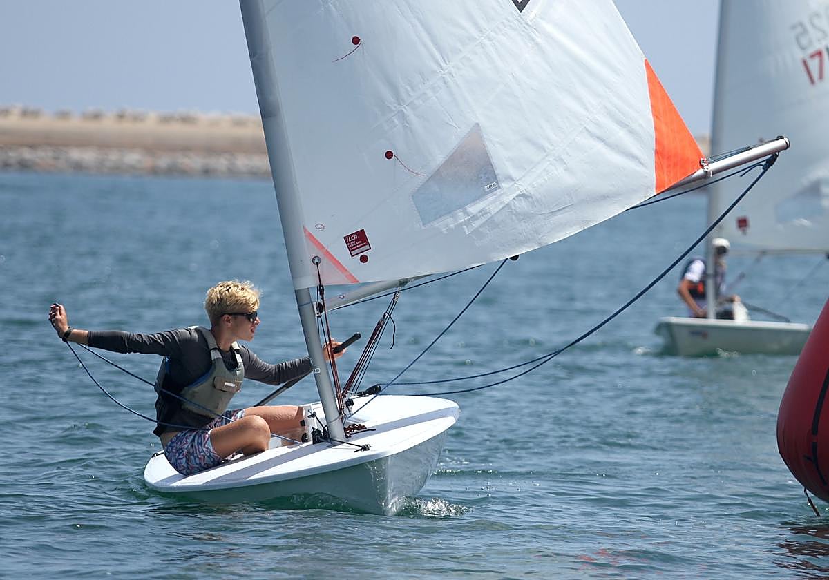 Izan Rogel (optimist) y Jaime García (Ilca4), campeones del III Trofeo de Vela Ligera RCMM-MSC