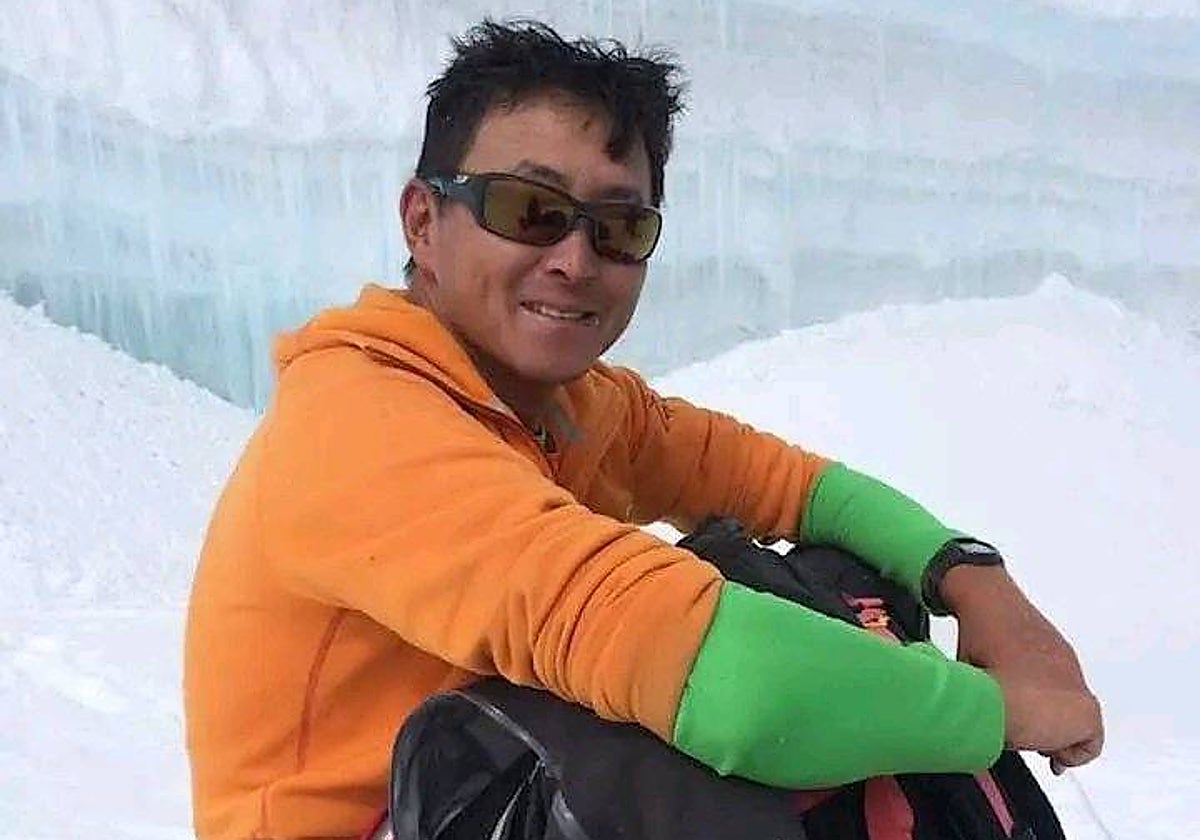Alpinista japonés Shinji Tamura
