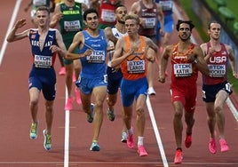 Katir, Mechaal y García Romo, a semifinales del 1.500