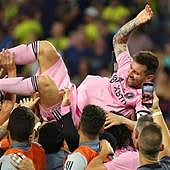 Messi logra su primer trofeo con el Inter Miami y empata con Dani Alves como el jugador con más títulos de la historia