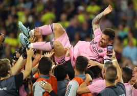 Messi logra su primer trofeo con el Inter Miami y empata con Dani Alves como el jugador con más títulos de la historia