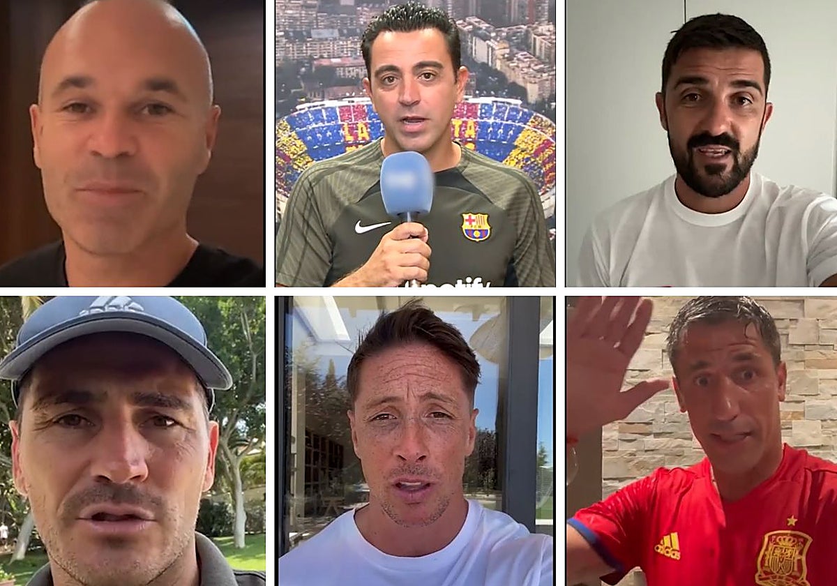 La selección española que se proclamó campeona en el Mundial de 2010