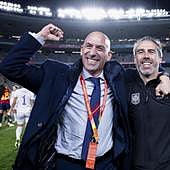 Rubiales y el caballo de Espartero