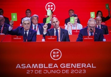 Así es la asamblea de la Federación que tiene en sus manos el futuro de Rubiales