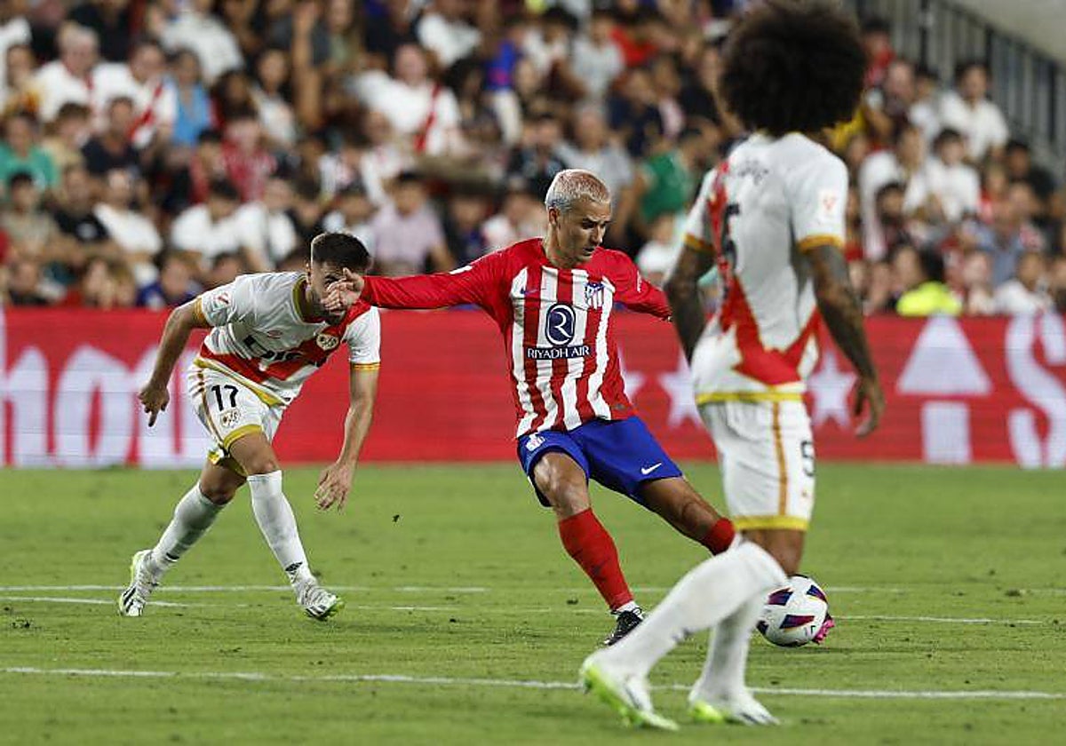 Griezmann marcó su primer gol en la Liga