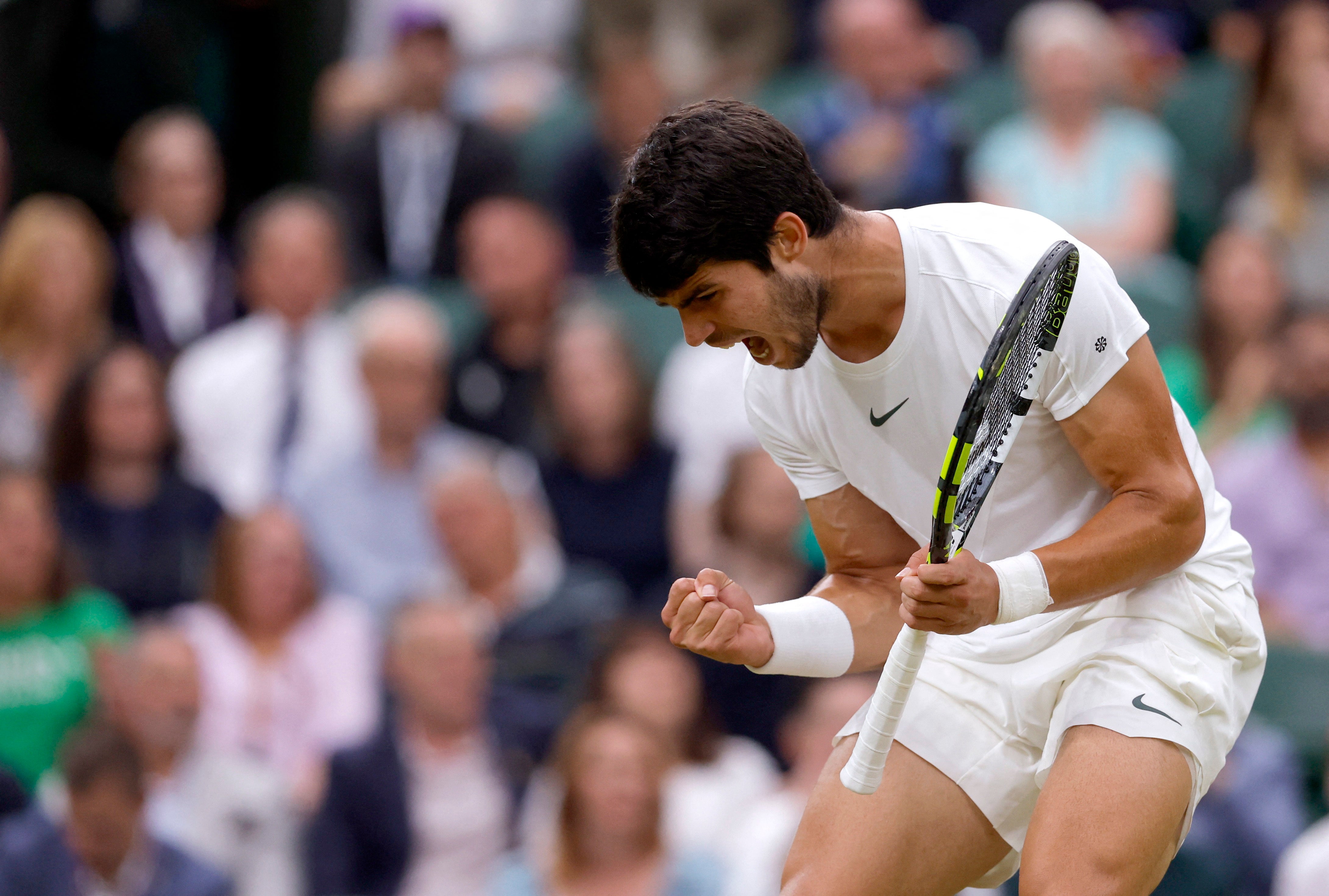 Carlos Alcaraz practica en Nueva York antes de su debut en el US Open