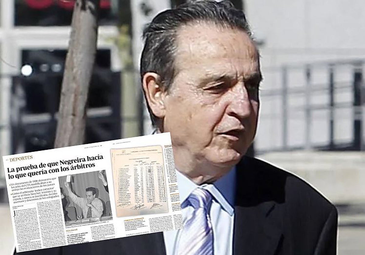 José María Enríquez Negreira y la noticia de marzo en la que ABC destapaba el índice corrector