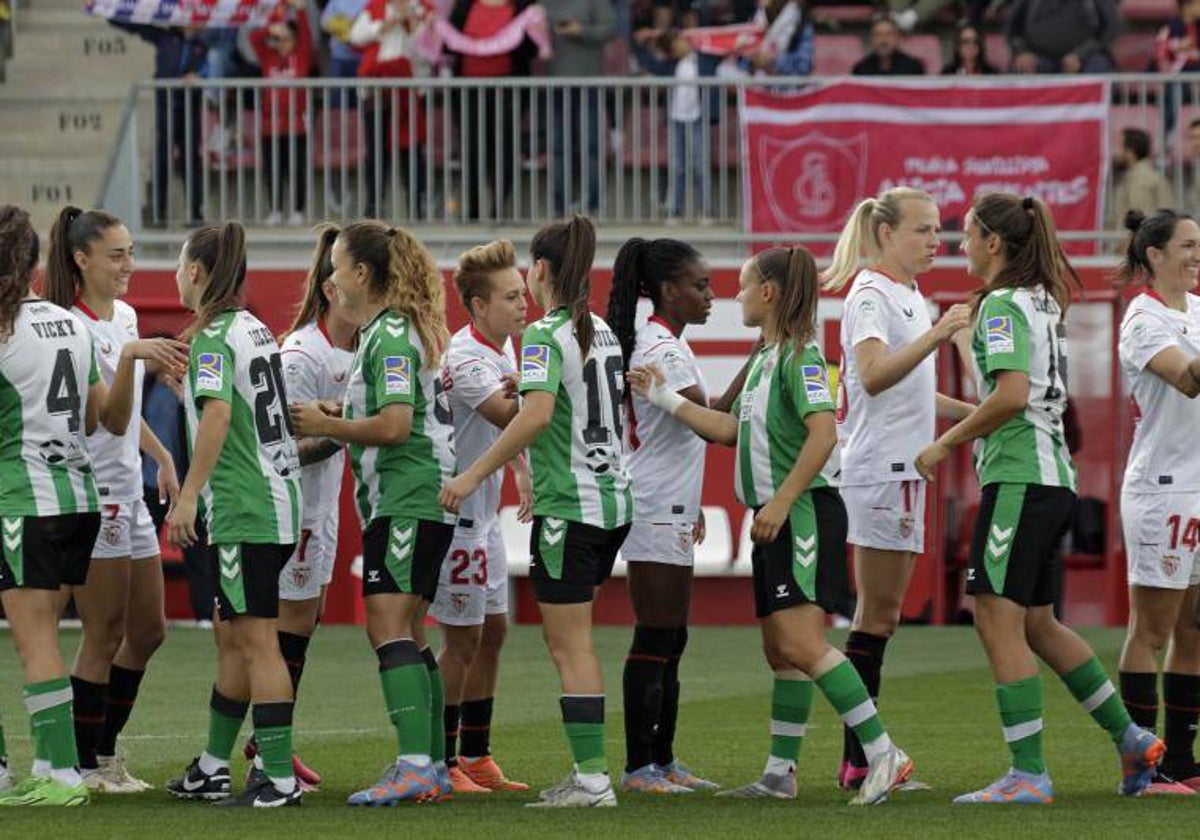 El Betis-Sevilla femenino del pasado mes de marzo