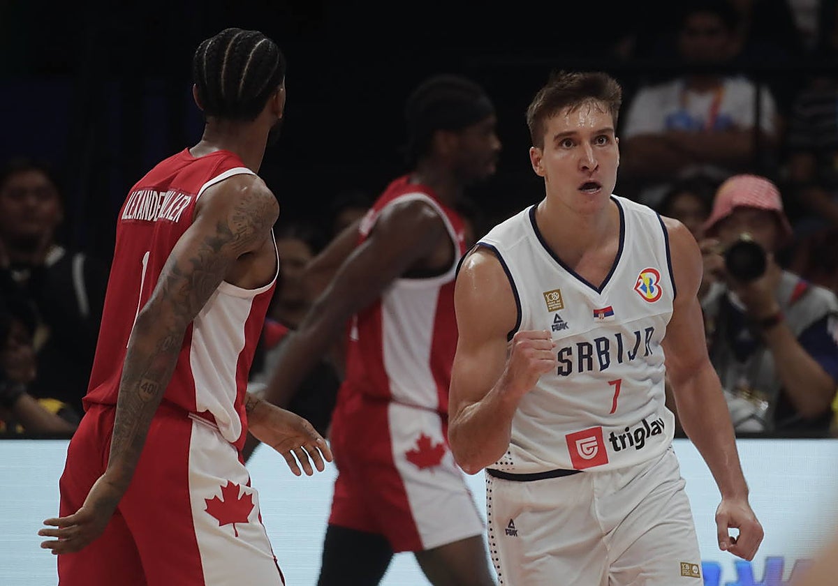 Bogdanovic, el mejor de los serbios ante Canadá