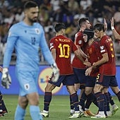 Festín de goles en plena tormenta Rubiales