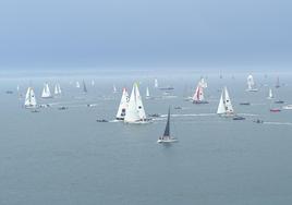 Espectacular salida de la Ocean Globe Race