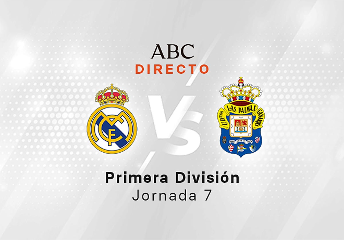 Real Madrid - Las Palmas, estadísticas del partido