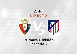 Osasuna - Atlético en directo hoy: partido de la Liga, jornada 7
