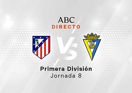 Atlético - Cádiz, estadísticas del partido