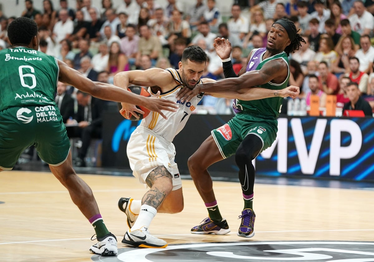 Unicaja de Málaga - Real Madrid, en directo hoy