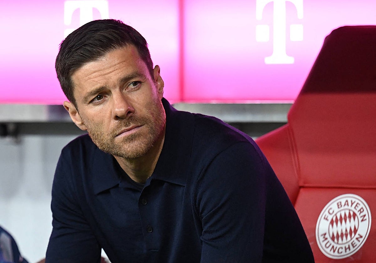 Xabi Alonso, en un partido de la Bundesliga