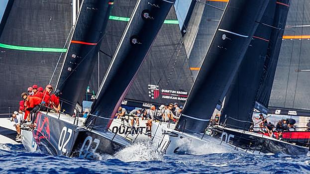 Mucha competencia en barlovento