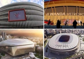El nuevo Ramón Sánchez-Pizjuán será el sexto estadio más grande de España