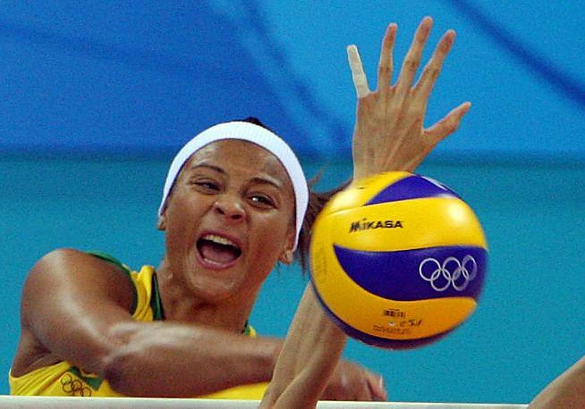 La exjugadora de voleibol Waleska