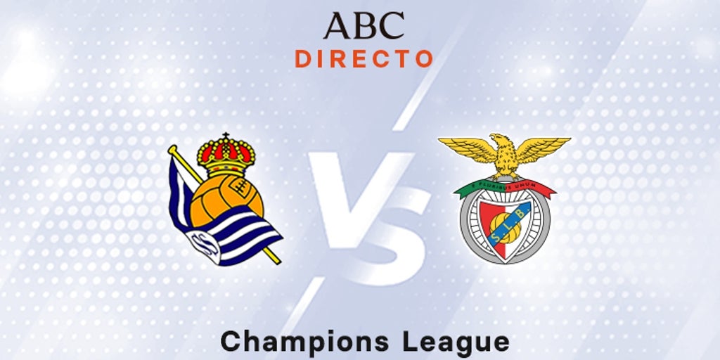 Benfica – Real Sociedad en directo hoy: partido de la Champions League, jornada 3 de la fase de grupos