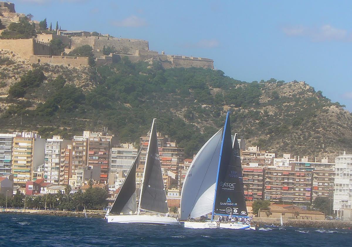 Paso de gigante del Trofeo Real Liga Naval